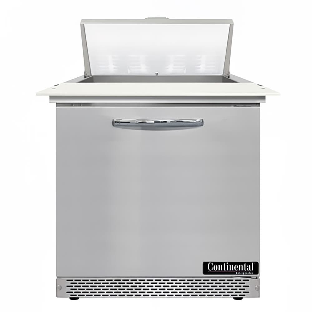 Continental D32N8C-FB 32" Designer Line Sandwich/Salad Prep Table w/ Refrigerated Base, 115v