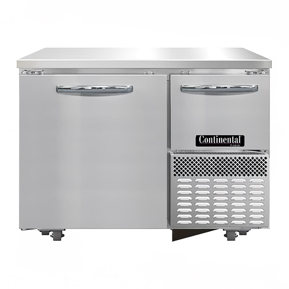 Continental FA43N-U 43" W Undercounter Freezer w/ (2) Sections & (2) Doors, 115v