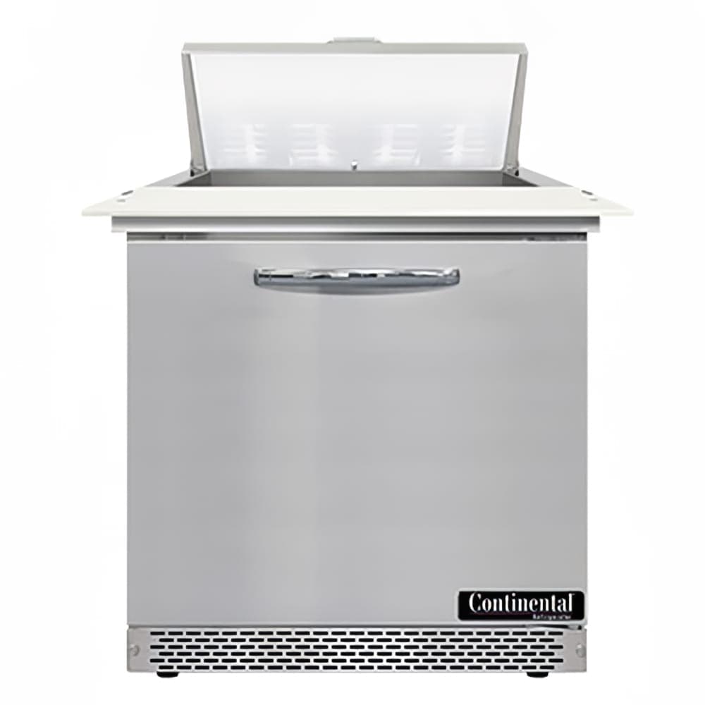 Continental SW32N8C-FB 32" Sandwich/Salad Prep Table w/ Refrigerated Base, 115v