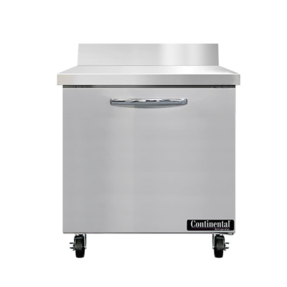 Continental SW32NBS 32" Worktop Refrigerator w/ (1) Section, 115v