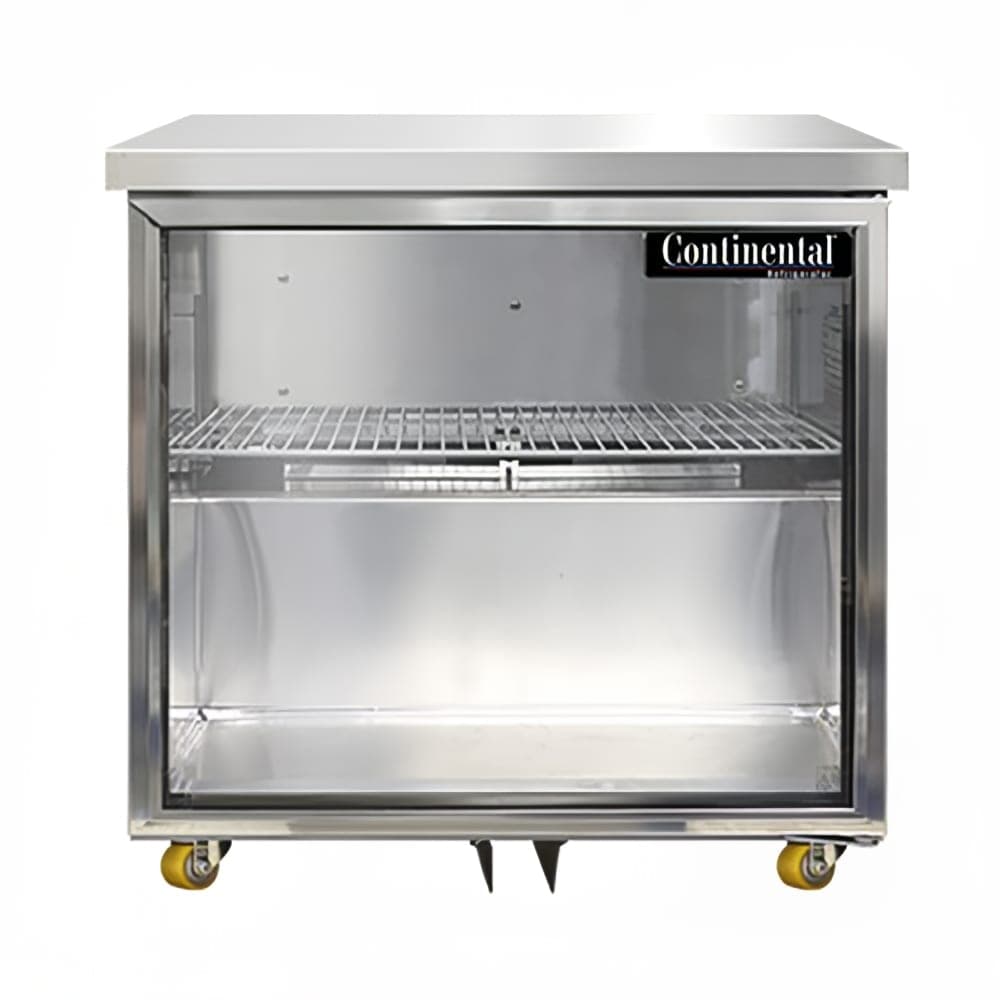 Continental SW32NGD-U 32" W Undercounter Refrigerator w/ (1) Section & (1) Door, 115v