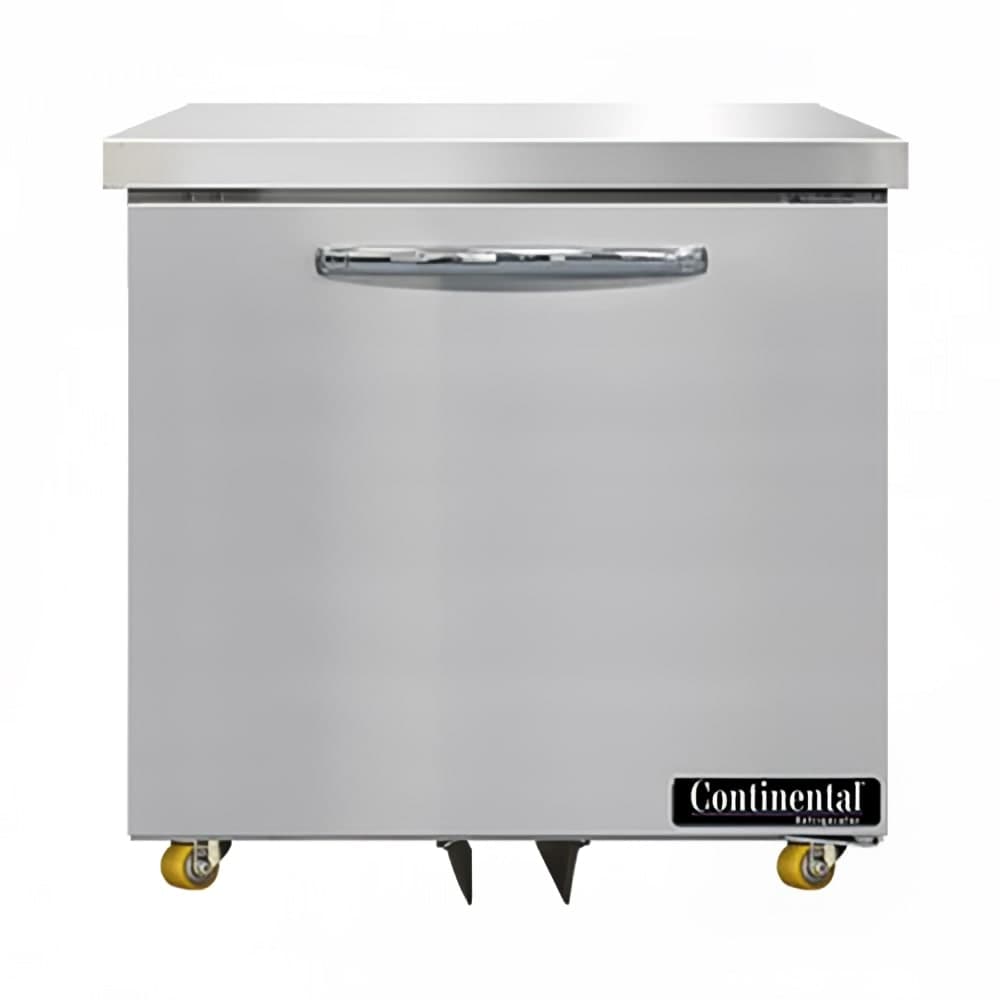 Continental SW32N-U 32" W Undercounter Refrigerator w/ (1) Section & (1) Door, 115v
