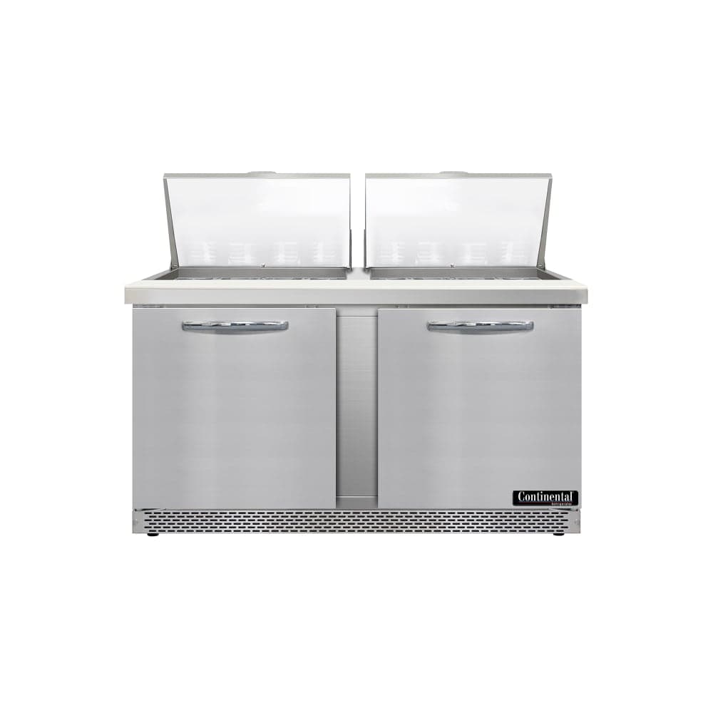 Continental SW60N24M-FB 60" Sandwich/Salad Prep Table w/ Refrigerated Base, 115v