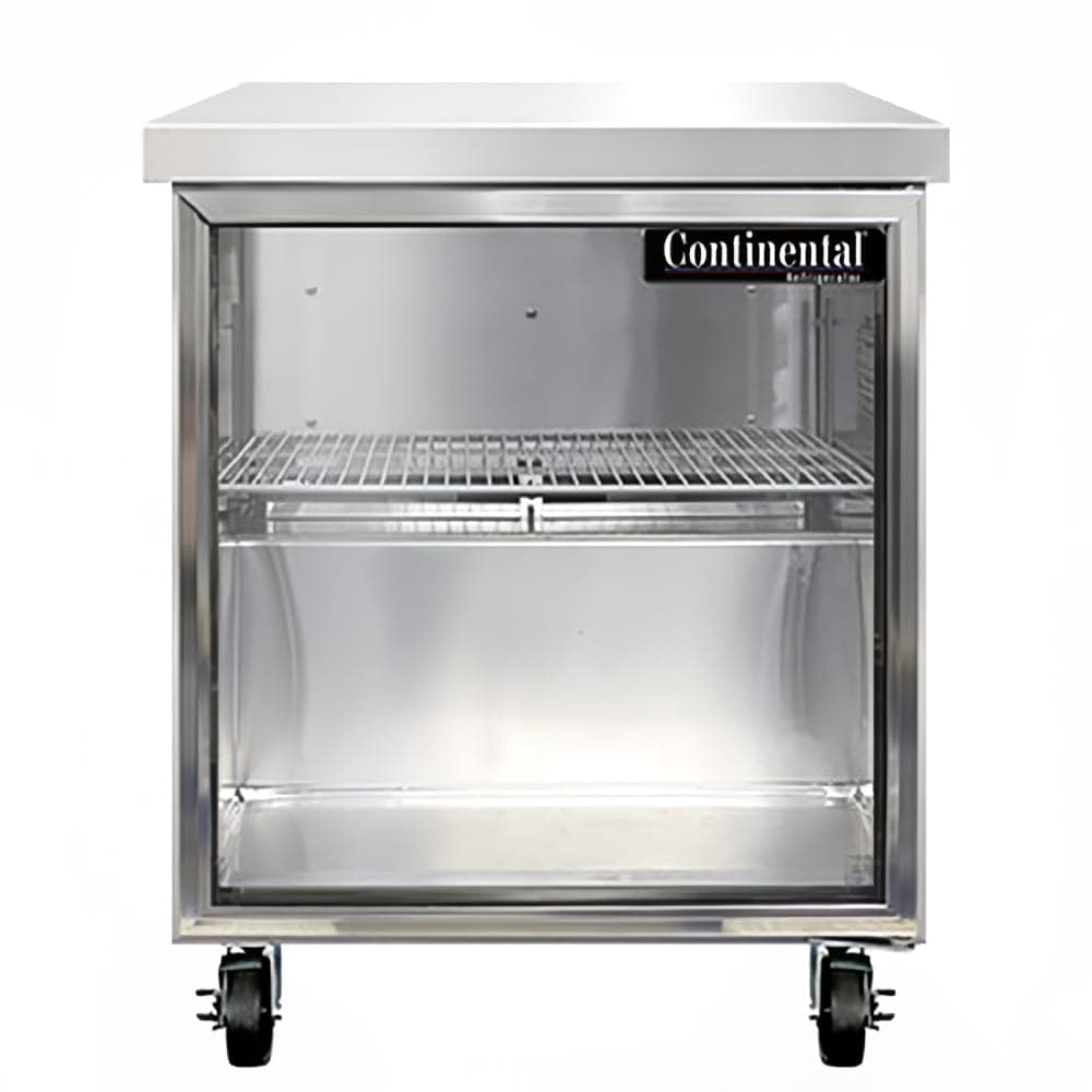 Continental SWF27NGD 27" W Worktop Freezer w/ (1) Section & (1) Door, 115v