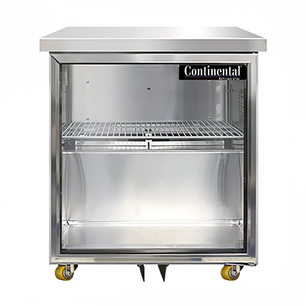 Continental SWF27NGD-U 27"W Undercounter Freezer w/ (1) Section & (1) Door, 115v