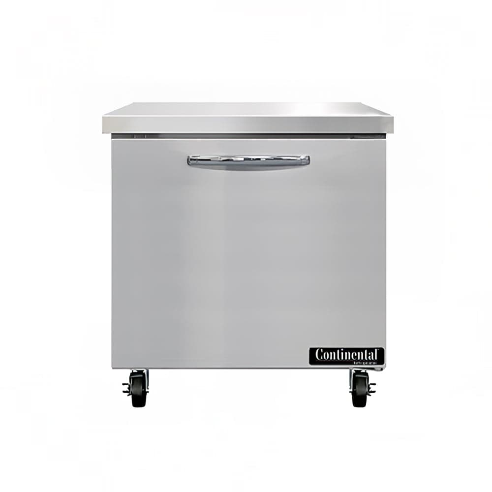 Continental SWF32N 32" W Worktop Freezer w/ (1) Section & (1) Door, 115v