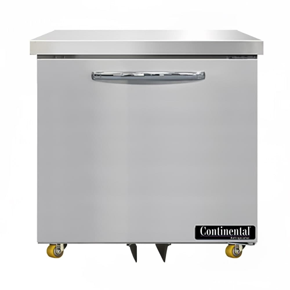 Continental SWF32N-U 32" W Undercounter Freezer w/ (1) Section & (1) Door, 115v
