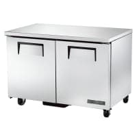 Continental SWF48N 48" W Worktop Freezer w/ (2) Sections & (2) Doors, 115v thumbnail 2