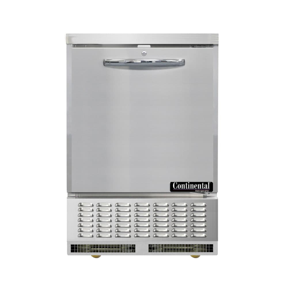 Continental UCF24N 24" Undercounter Freezer w/ (1) Section & (1) Door, 115v