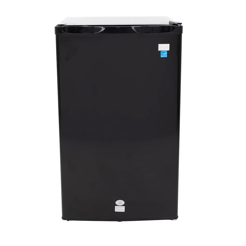 Avanti AR4446B 4.4 cu ft Compact Refrigerator w/ Solid Door - Black, 120v