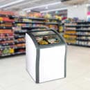 Avanti CFC436Q0WG 24 1/2" Commercial Sliding Glass Top Freezer or Refrigerator - White, 120v thumbnail 7