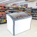 Avanti CFC836Q0WG 41" Commercial Glass Top Freezer or Refrigerator - White, 120v thumbnail 6