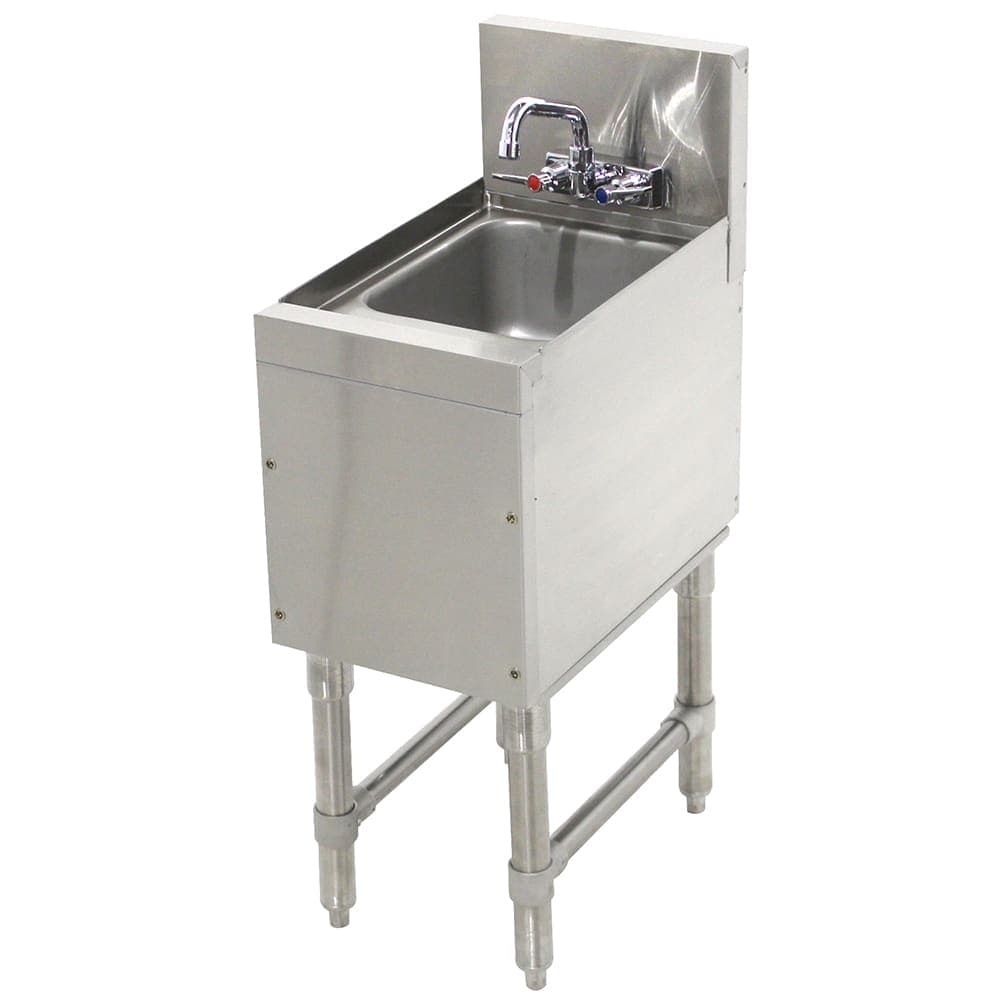 Advance Tabco PRHS-19-12 Commercial Hand Sink w/ 14"L x 10"W x 10"D Bowl, Standard Faucet