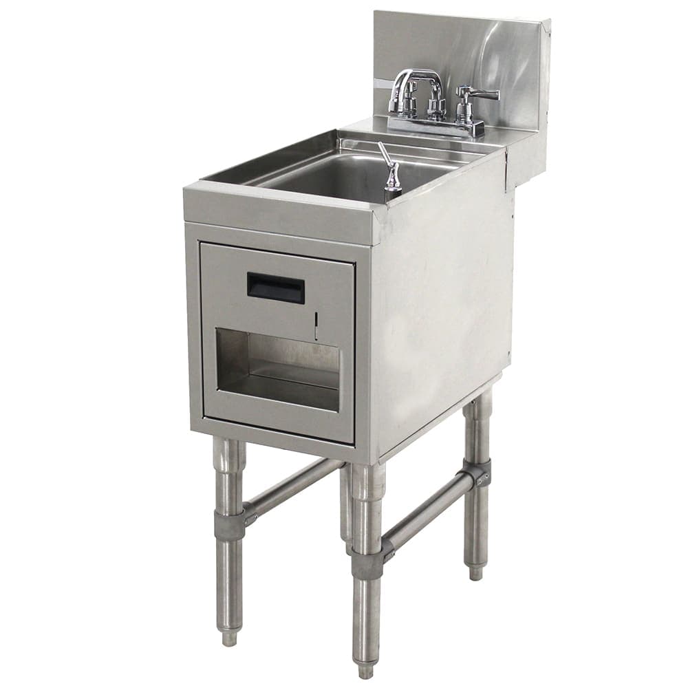 Advance Tabco PRHSST-24-12 Commercial Hand Sink w/ 9"L x 9"W x 4"D Bowl, Standard Faucet