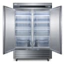 Accucold 56" Two Section Medical Freezer - Stainless Steel, 115v (AFS49ML) thumbnail 2