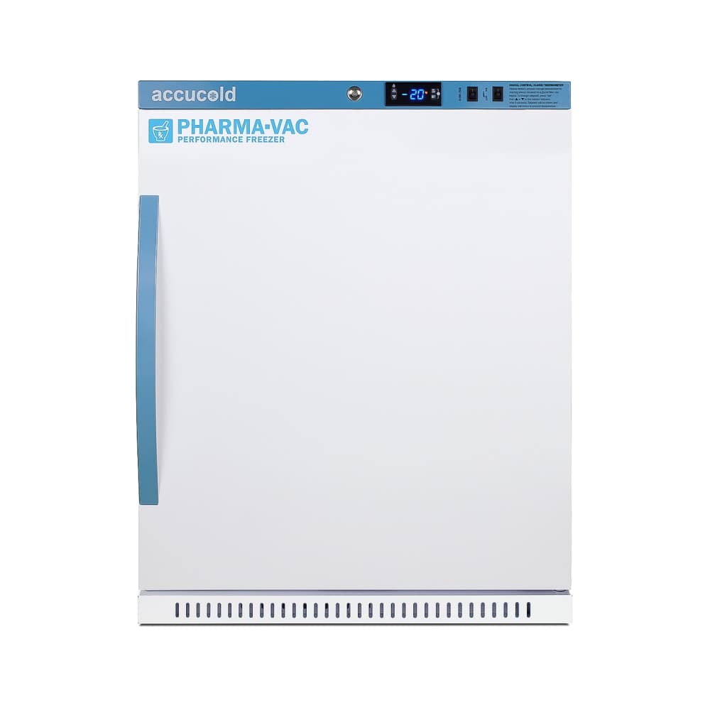 Accucold 23 3/8" Vaccine Freezer - Locking, White, 115v (AFZ5PVBIADA)