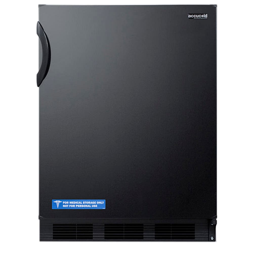 Accucold Undercounter Medical Refrigerator Freezer w/ Solid Door - Dual Temp, 115v (AL652BK)