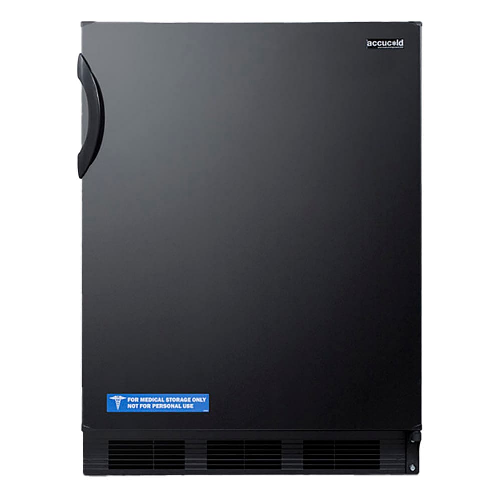 Accucold Undercounter Medical Refrigerator w/ Solid Door, 115v (AL752BK)