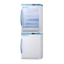 Accucold 9.88 cu ft Medical Refrigerator/Freezer Combo w/ Antimicrobial Handle - White, 115v (ARG6PV-AFZ5PVBIADASTACK) thumbnail 2