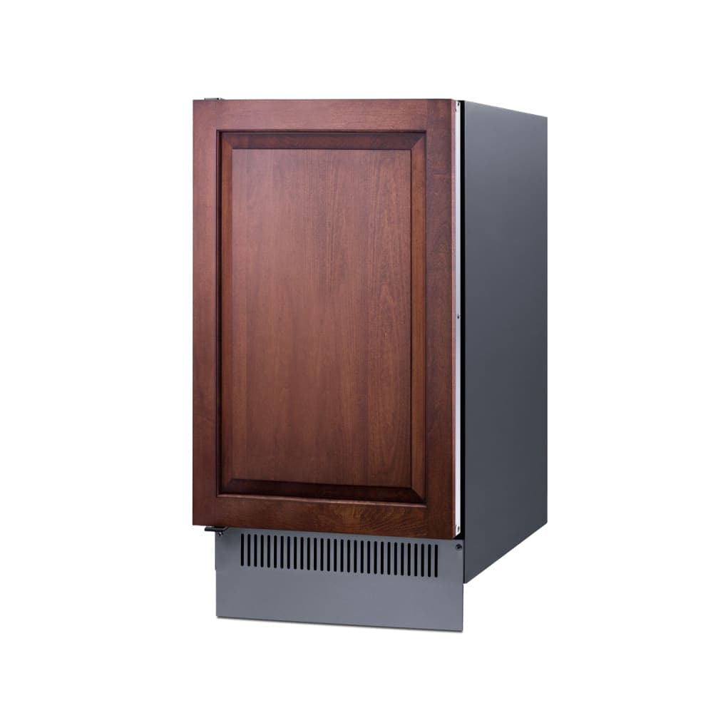 Summit BIM182IFLHD 18"W Full Cube Undercounter Ice Machine - 60 lbs/day, Air Cooled