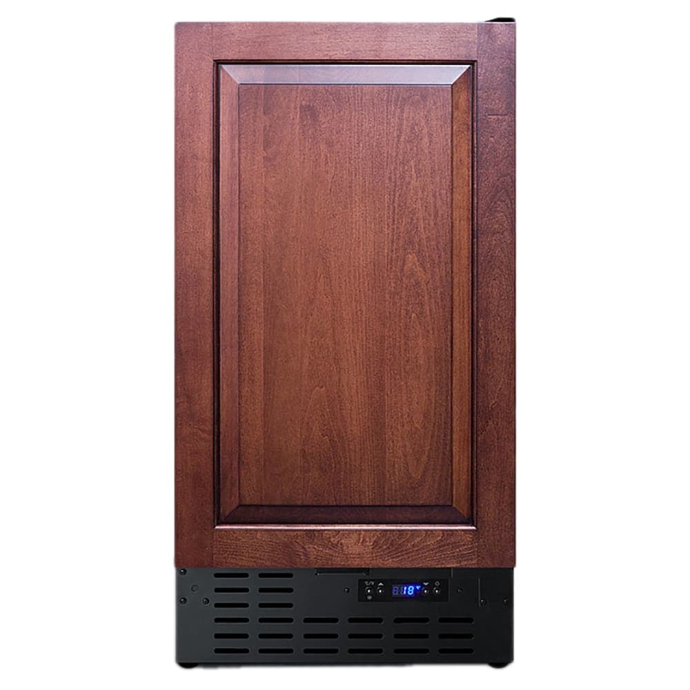 Summit BIM18IF 17 3/4"W Crescent Cube Undercounter Ice Machine - 8 lbs/day, Air Cooled, No Drain Needed, 115v