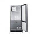 Summit BIM26H32 15"W Crescent Cube Undercounter Ice Machine - 25 lbs/day, Air Cooled, No Drain Needed, 115v thumbnail 3