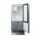 Summit BIM26H34 15"W Crescent Cube Undercounter Ice Machine - 25 lbs/day, Air Cooled, No Drain Needed, 115v thumbnail 8