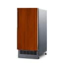 Summit BIM26H34IF 15"W Crescent Cube Undercounter Ice Machine - 25 lbs/day, Air Cooled, No Drain Needed, 115v thumbnail 2