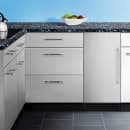 Summit BIM44GADA 14 1/2"W Full Cube Undercounter Ice Machine - 50 lbs/day, Air Cooled, ADA, Pump Drain, 115v thumbnail 4