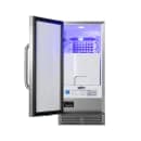 Summit BIM44GCSS 14 1/2"W Full Cube Undercounter Ice Machine - 50 lbs/day, Air Cooled, Pump Drain, 115v thumbnail 3