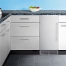 Summit BIM44GCSSADA 14 1/2"W Full Cube Undercounter Ice Machine - 50 lbs/day, Air Cooled, ADA, Pump Drain, 115v thumbnail 8