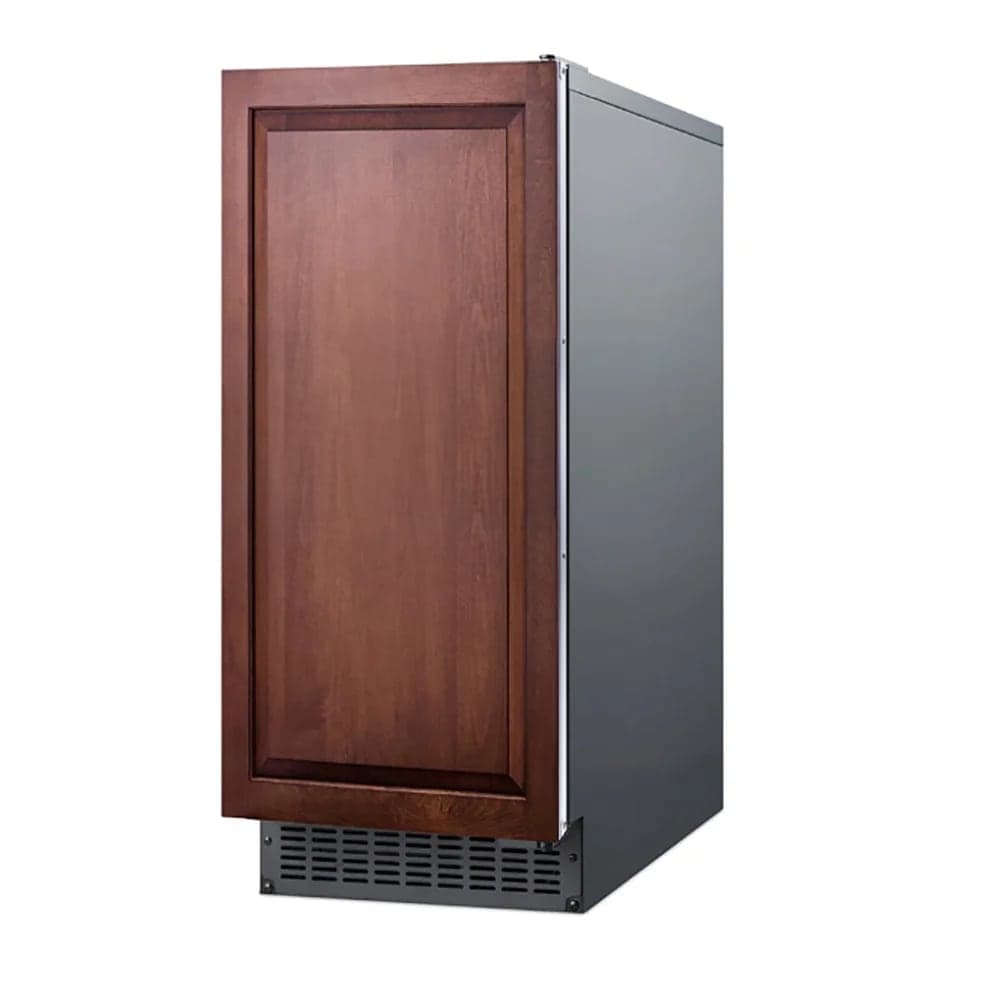 Summit BIM68OSPUMPIF 14 7/8" Top Hat Undercounter Ice Machine - 62 lbs/day, Air Cooled, Pump Drain, 115v