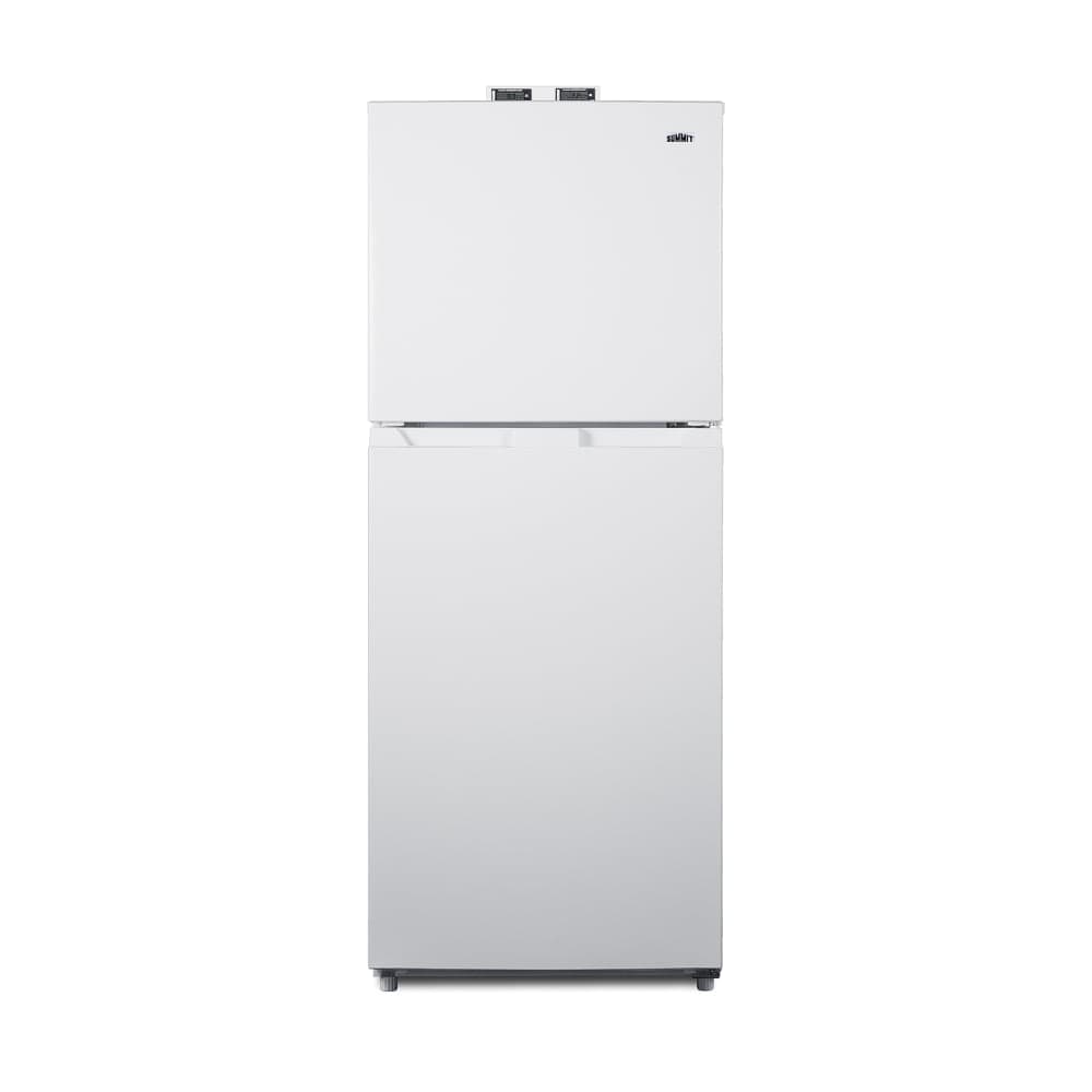 Summit BKRF1088W 24" Break Room Refrigerator & Freezer - White, 115v