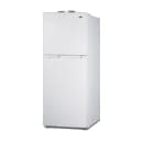 Summit BKRF1088W 24" Break Room Refrigerator & Freezer - White, 115v thumbnail 2