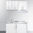 Summit CAB1218TALLWH Wall Mounted Cabinet - 12"W x 12"D x 18"H, Metal, White thumbnail 7