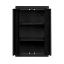 Summit CAB12TALLBLK Wall Mounted Cabinet - 12"W x 12"D x 18"H, Metal, Black thumbnail 2