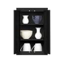 Summit CAB12TALLBLK Wall Mounted Cabinet - 12"W x 12"D x 18"H, Metal, Black thumbnail 4
