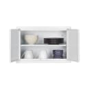 Summit CAB1812WHITE Wall Mounted Cabinet - 18"W x 12"D x 12"H, Metal, White thumbnail 4