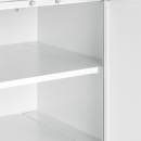 Summit CAB1818WHITE Wall Mounted Cabinet - 18"W x 12"D x 18"H, Metal, White thumbnail 5