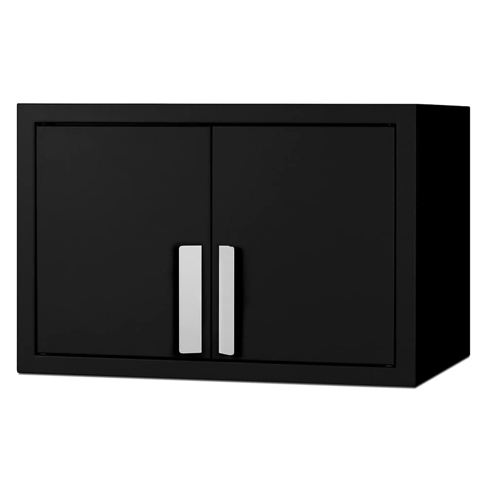 Summit CAB18SHORTBLK Wall Mounted Cabinet - 18"W x 12"D x 12"H, Metal, Black