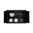 Summit CAB18SHORTBLK Wall Mounted Cabinet - 18"W x 12"D x 12"H, Metal, Black thumbnail 4