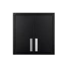 Summit CAB18TALLBLK Wall Mounted Cabinet - 18"W x 12"D x 18"H, Metal, Black thumbnail 2
