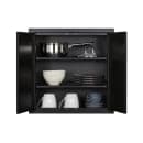 Summit CAB18TALLBLK Wall Mounted Cabinet - 18"W x 12"D x 18"H, Metal, Black thumbnail 4