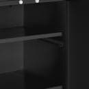 Summit CAB18TALLBLK Wall Mounted Cabinet - 18"W x 12"D x 18"H, Metal, Black thumbnail 5