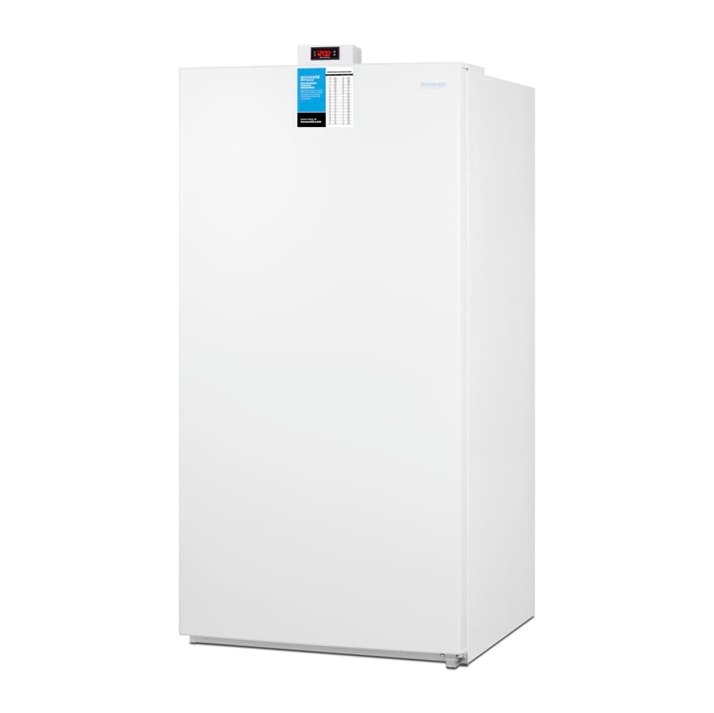 Accucold 21 cu ft Medical Freezer w/ Ice Maker- External Digital Thermostat, White, 115v (FFUF234IM)