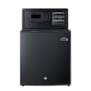 Summit MBSAFEB 1.6 cu ft Minibar Refrigerator & Safe w/ Solid Door - Black, 115v thumbnail 2