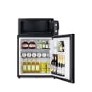 Summit MBSAFEB 1.6 cu ft Minibar Refrigerator & Safe w/ Solid Door - Black, 115v thumbnail 5
