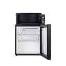 Summit MBSAFEG 1.6 cu ft Minibar Refrigerator &amp; Safe w/ Glass Door - Black, 115v thumbnail 3