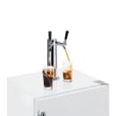 Summit SBC58WHBIADACFTWIN 23 5/8" Draft Cold Brew Coffee Dispenser - (1) Column & (2) Taps, White, 115v thumbnail 5