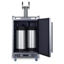 Summit SBC682CFTWIN 24" Draft Cold Brew Dispenser w/ (3) 1/6 Keg Capacity - (1) Column & (2) Taps, 115v thumbnail 2
